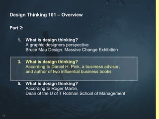 Design Thinking 101 | PPT