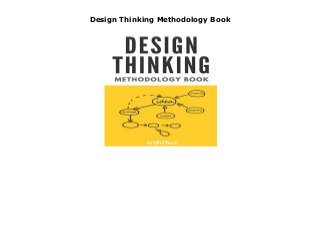 design thinking methodology book