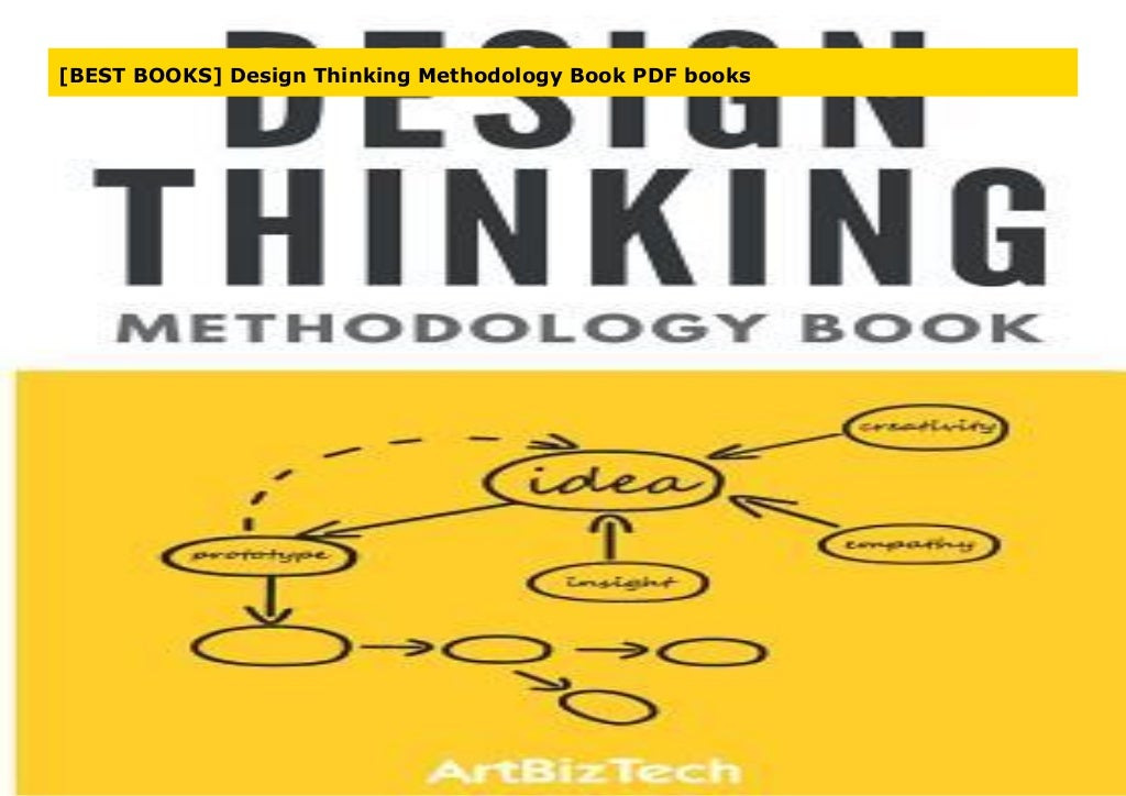 design thinking methodology book
