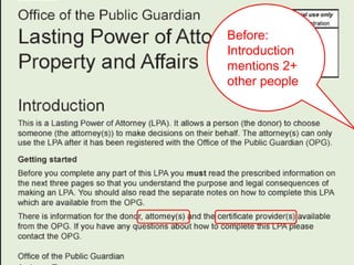 Before:
Introduction
mentions 2+
other people
 