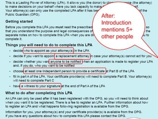 After:
Introduction
mentions 5+
other people
 