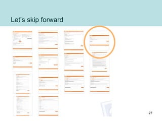 Let’s skip forward
27
 