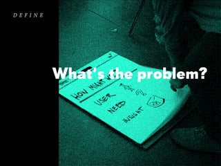 define

What’s the problem?

 