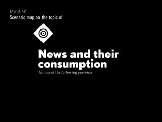 d r aw
Scenario map on the topic of

News and their
consumption
for one of the following personas

 
