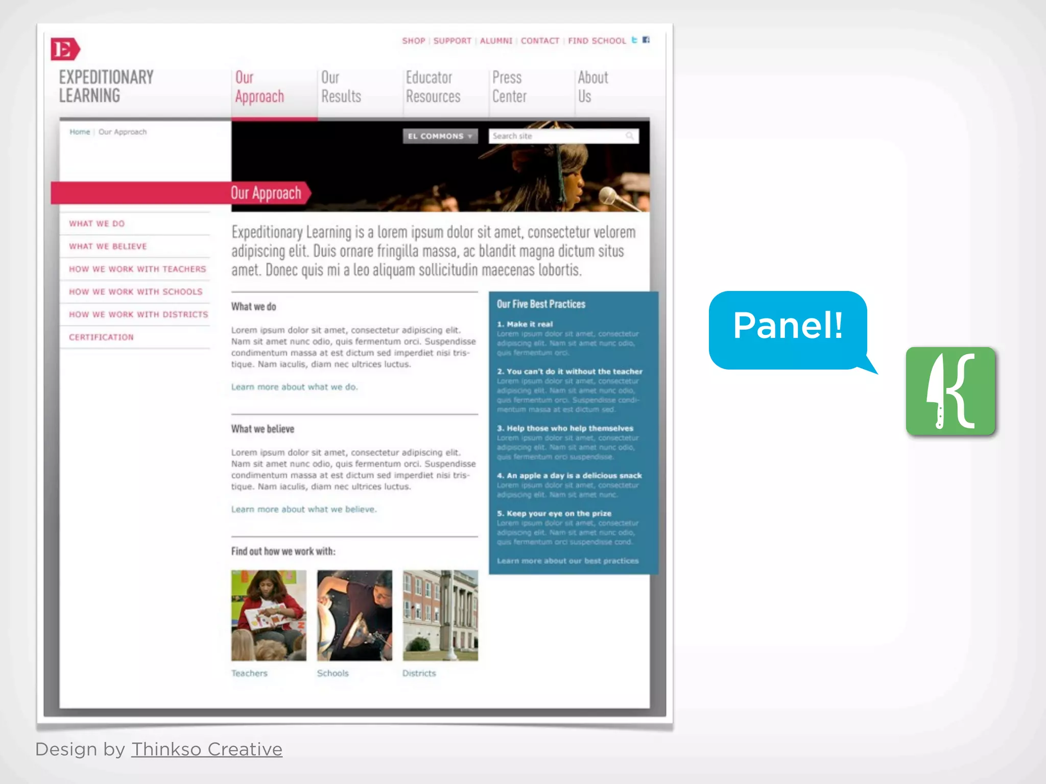 Panel!




Design by Thinkso Creative
 