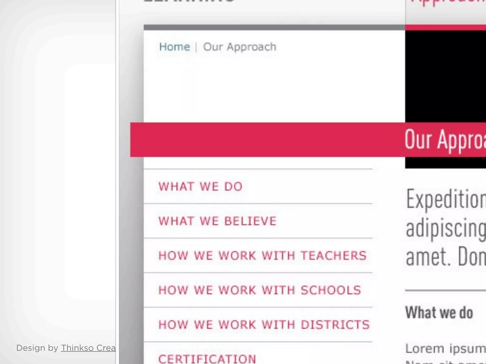 Design by Thinkso Creative
 