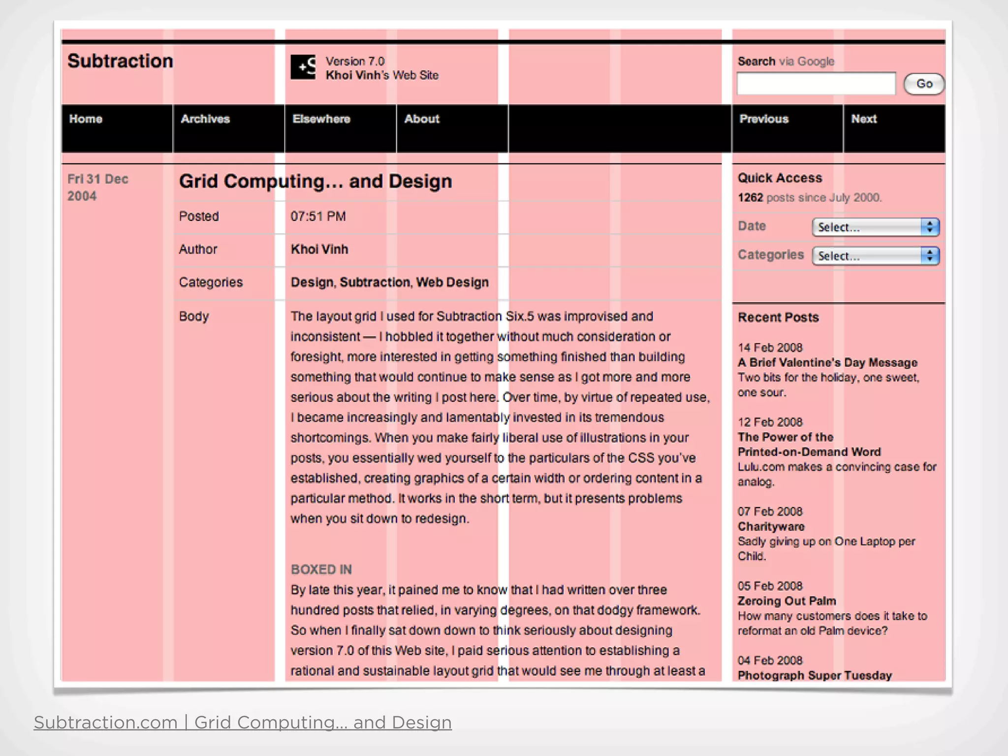 Subtraction.com | Grid Computing… and Design
 
