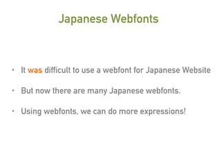 Design With Japanese Characters