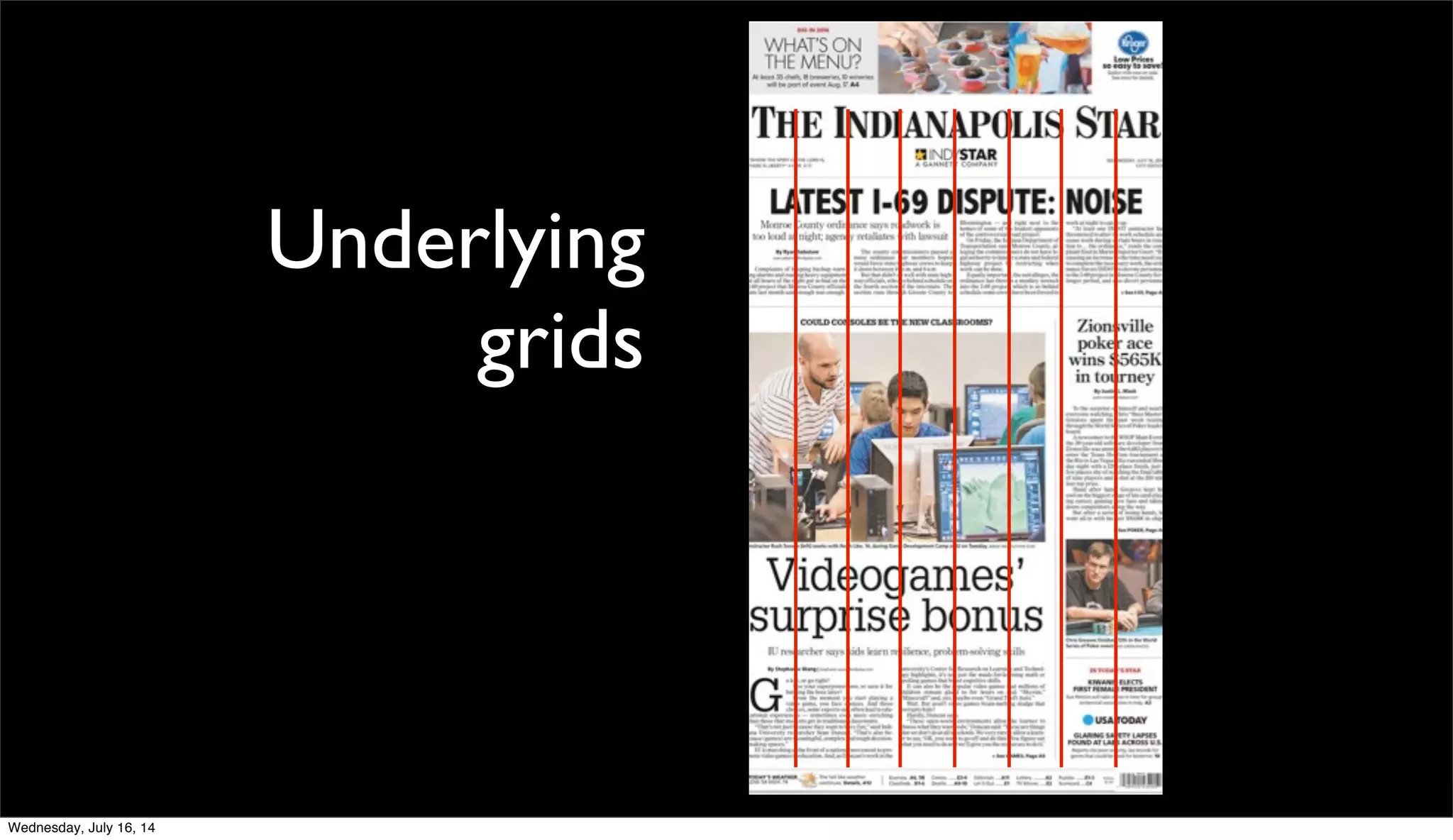 Underlying
grids
Wednesday, July 16, 14
 