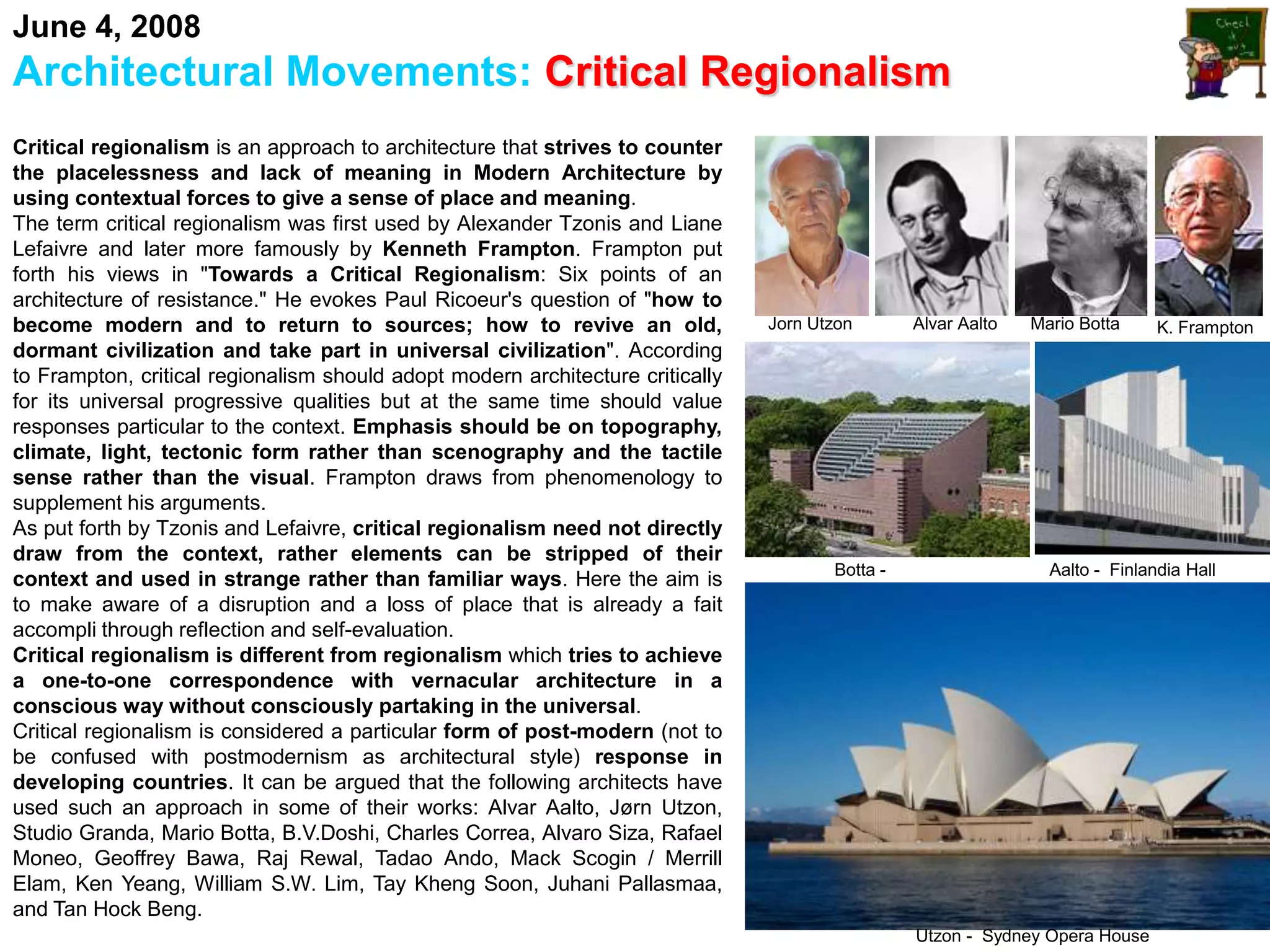 Architectural Design 1 Lectures by Dr. Yasser Mahgoub - Lecture ...