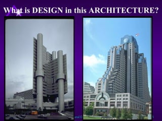 Architectural Design 1 Lectures by Dr. Yasser Mahgoub - Process | PPT