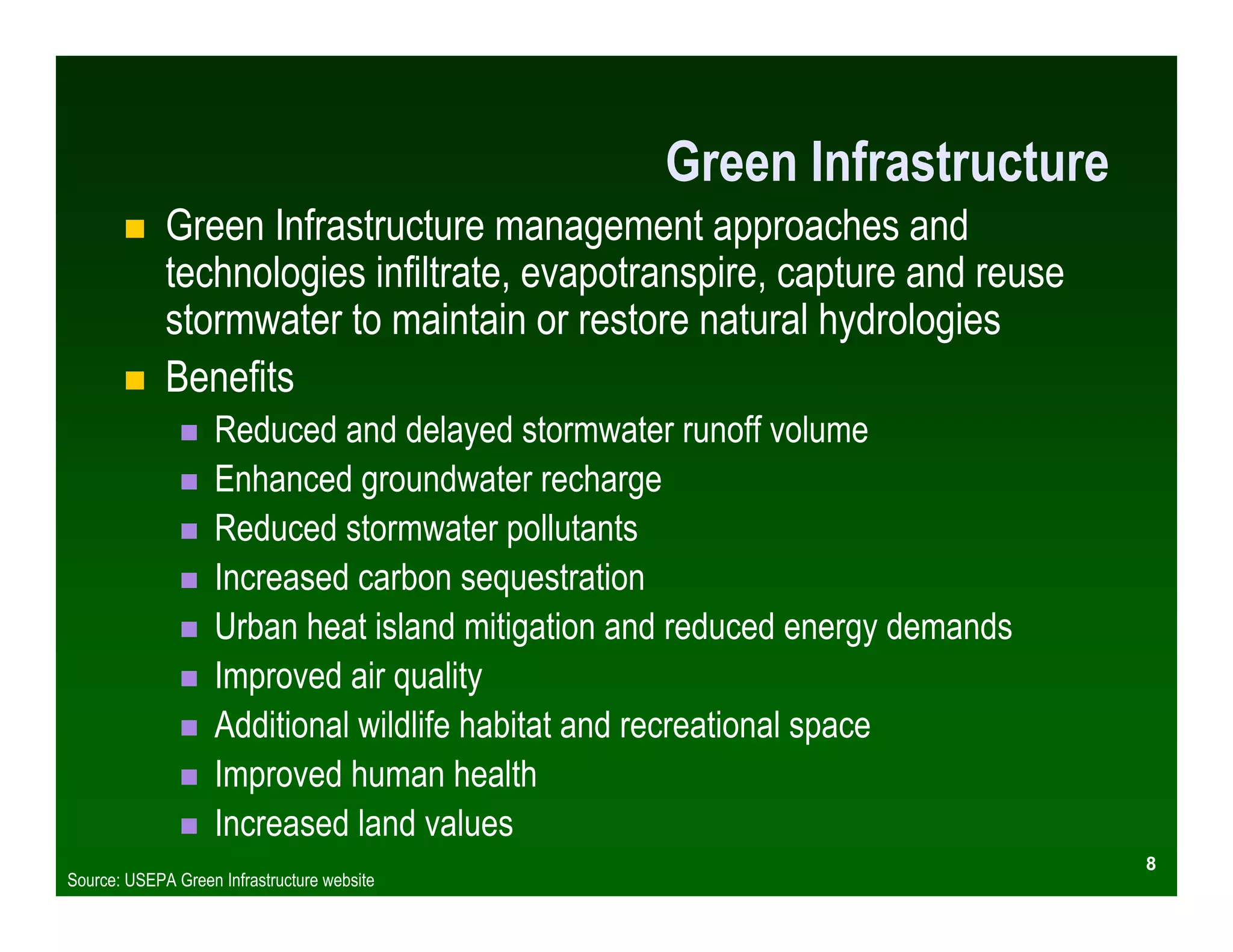 Green Infrastructure Design Principles and Considerations | PDF