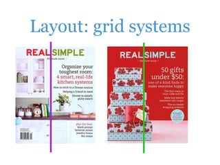 Layout: grid systems
 