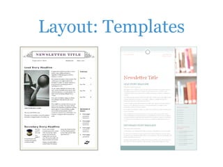 Layout: Templates
 