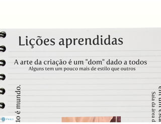 Da Criação ao Design 360