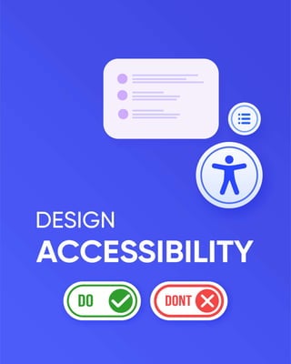 Design Accessibility Do's & Don'ts