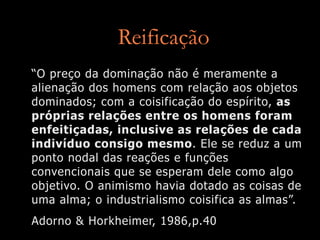 Design Afetivo e Reificação