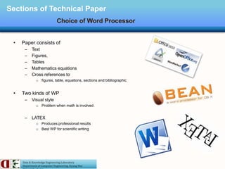 Writing for Computer Science: Design an article | PPTX