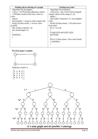 Colour Coding Indesign Analysis And Algorithm Examples Design and Analysis Algorithms.pdf
