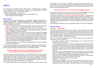Design and analysis note | PDF