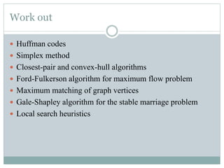 Henry Ford Algorithm Design and analysis of algorithms | PPTX