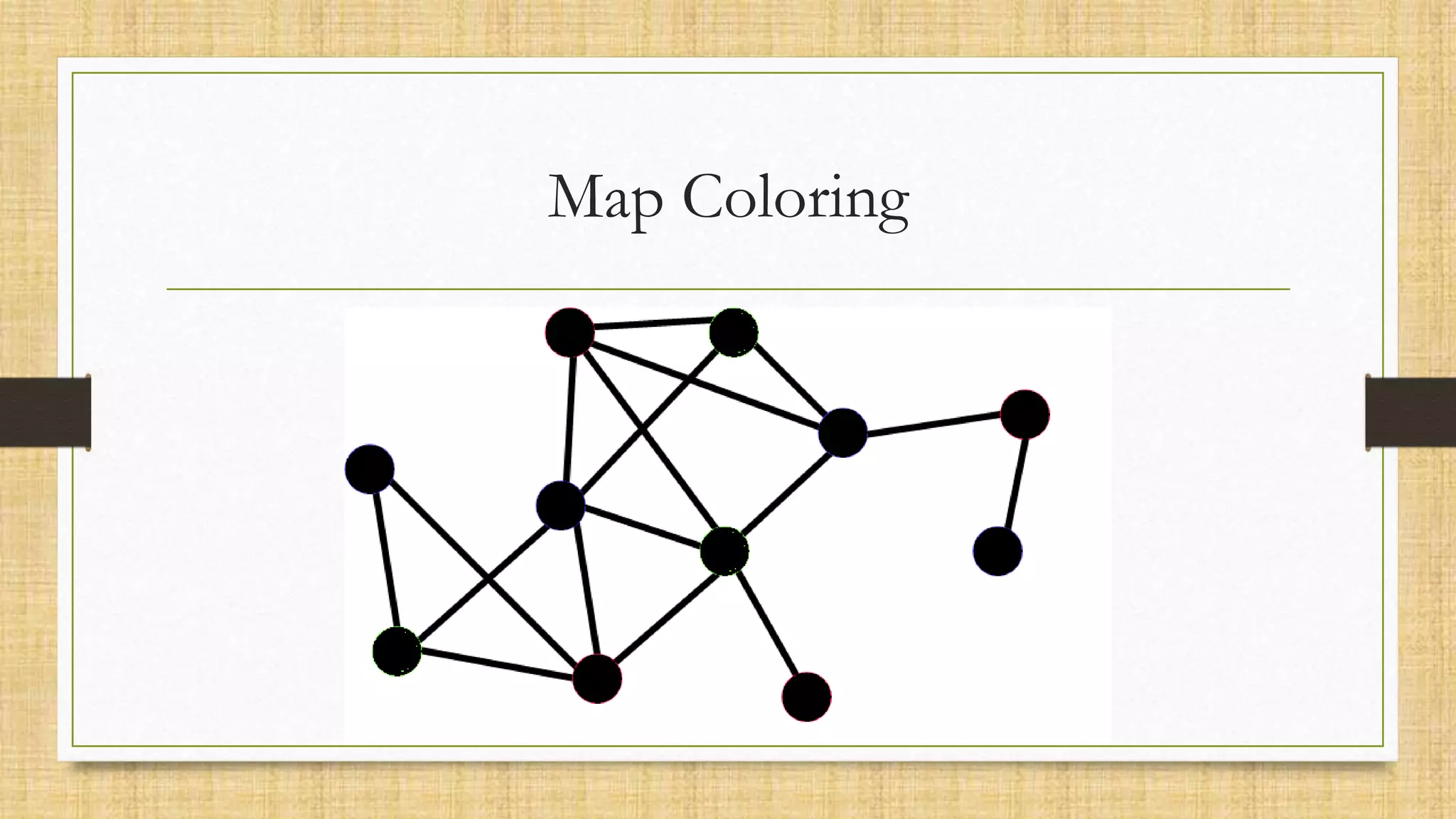 Map Coloring
 