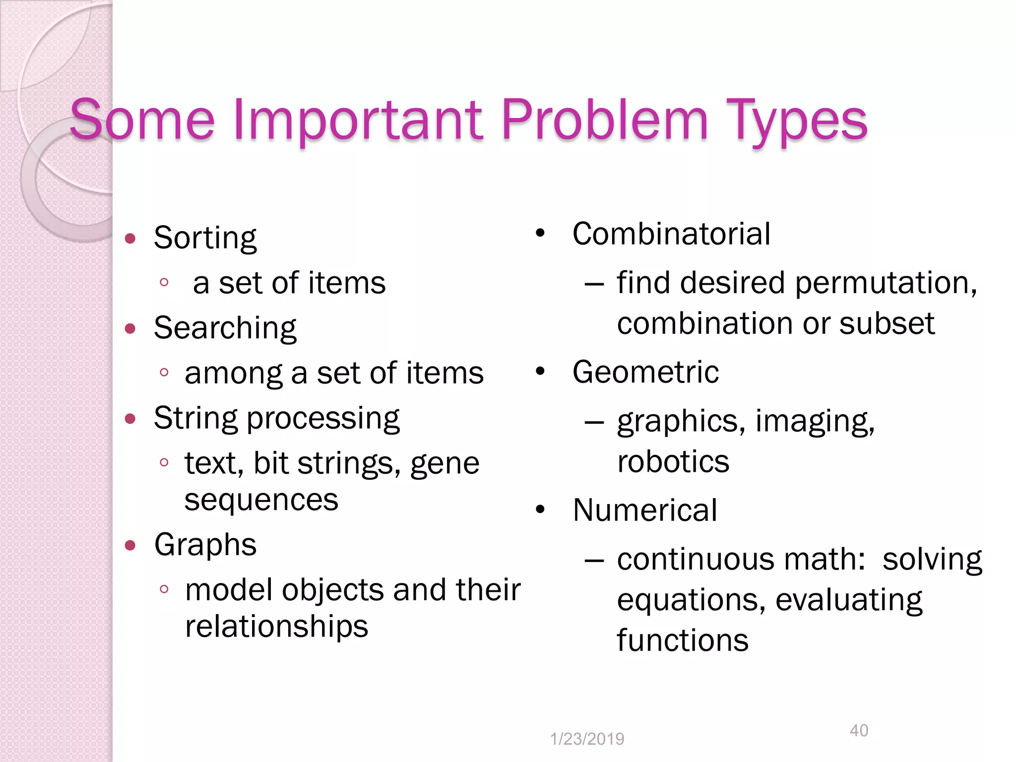 Design and analysis of algorithms | PDF | Programming Languages | Computing
