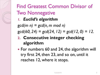 Design and analysis of algorithms | PPT