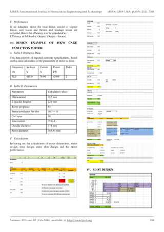 Design and analysis of a premium efficiency (ie3) induction motor | PDF