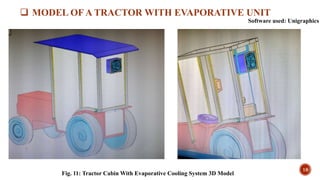 Tractor Radiator Fan Simulation Design and analysis of cooling system for tractor cabin | PPTX