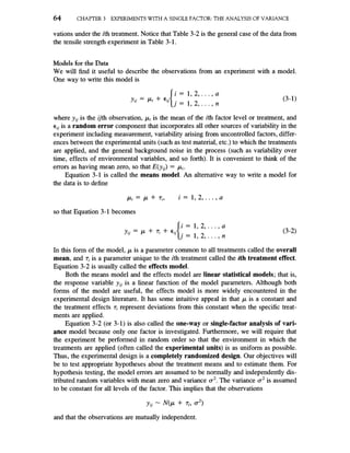Design and Analysis of Experiments | PDF