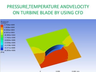 DESIGN AND ANALYSIS OF GAS TURBINE BLADE WITH EFFECTIVE FREQUENCIES AND ...