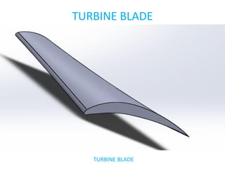 DESIGN AND ANALYSIS OF GAS TURBINE BLADE WITH EFFECTIVE FREQUENCIES AND ...