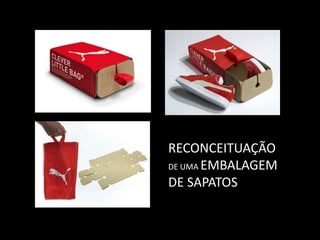 RECONCEITUAÇÃODE UMA EMBALAGEM DE SAPATOS