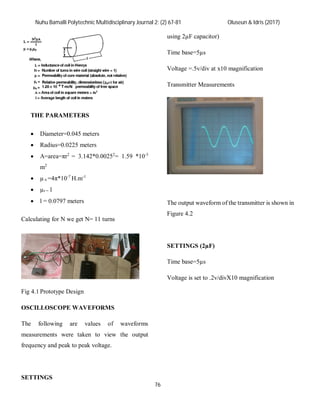 Design and construction of a prototype wireless power transfer device | PDF