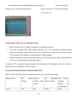 Design and construction of a prototype wireless power transfer device | PDF