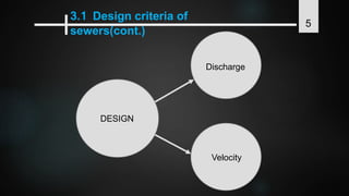 Design and construction of sewer | PPTX