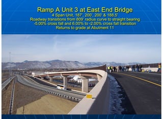 Sh58 Design and construction of the sh58 flyover bridge over ih70 | PDF