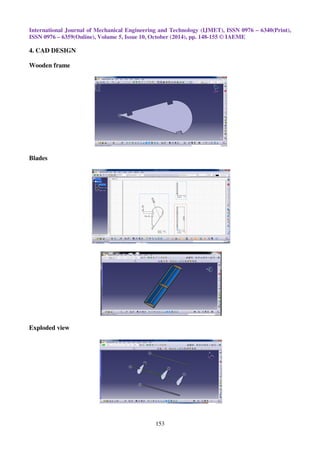 Design and construction of vertical axis wind turbine | PDF