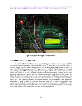 Design and development of fpga based temperature measurement and ...