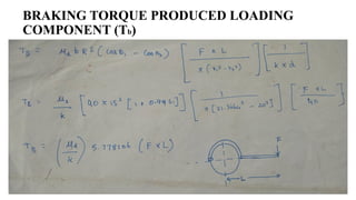 Design and development of New loading component for braking application ...
