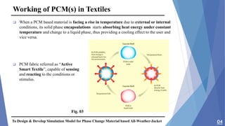 Design and development of phase change material based all weather ...