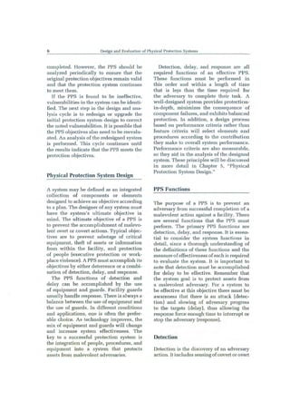 The Design and evaluation of physical protection systems | PDF