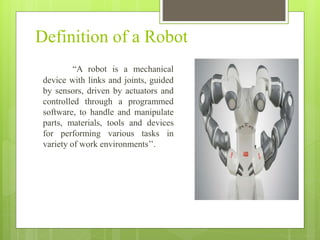 Robot Explain Design and fabrication of delta robot.pptx ignite | PPTX