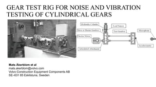 Design and fabrication of gear testing rig | PDF