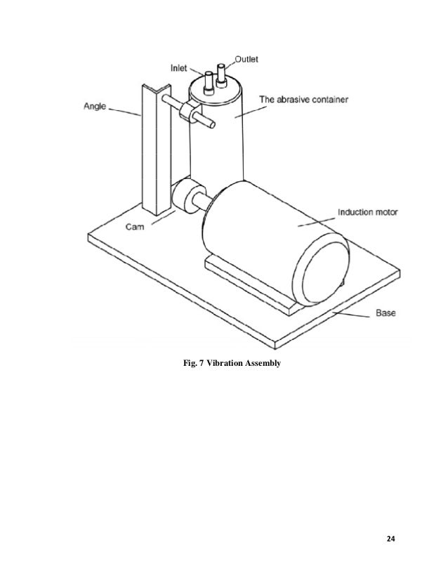 Design and fabrication of working model of abrasive jet machine