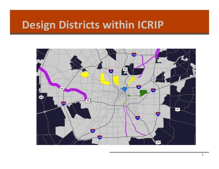 City of San Antonio Design Districts & Form Based Zoning