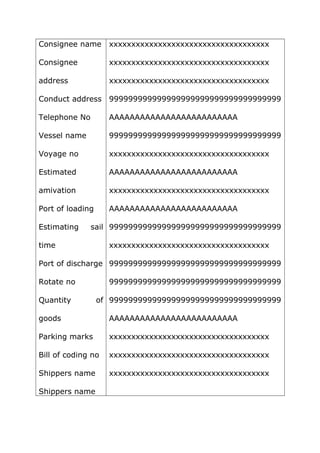 Design and implementation of a computerized goods transportation system ...
