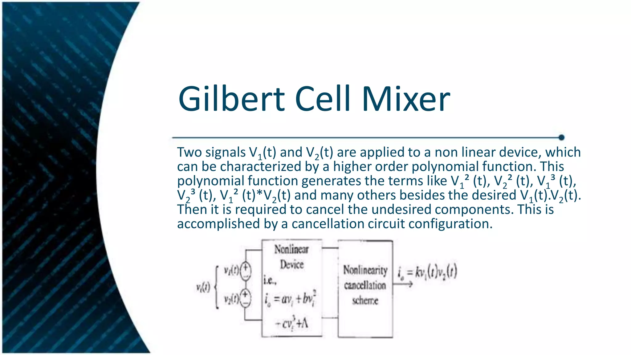 Design and implementation of analog multipliers with IC's | PPTX