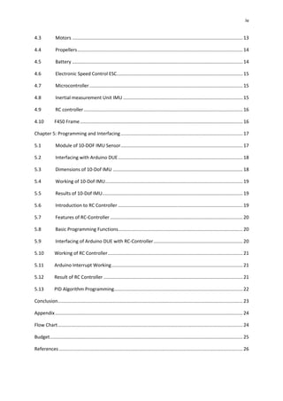 Design and implementation of autonomous quadcopter converted | PDF